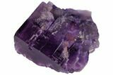 Purple Fluorite with Bladed Barite - Cave-in-Rock, Illinois #128362-1